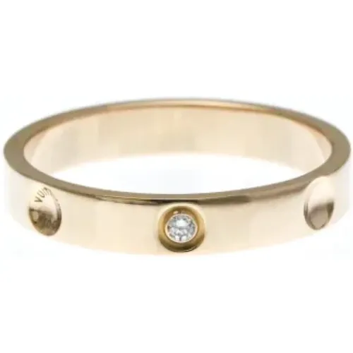 Pre-owned Jewellery, female, , Size: ONE SIZE Pre-owned Rose Gold louis-vuitton-jewelry - Louis Vuitton Vintage - Modalova