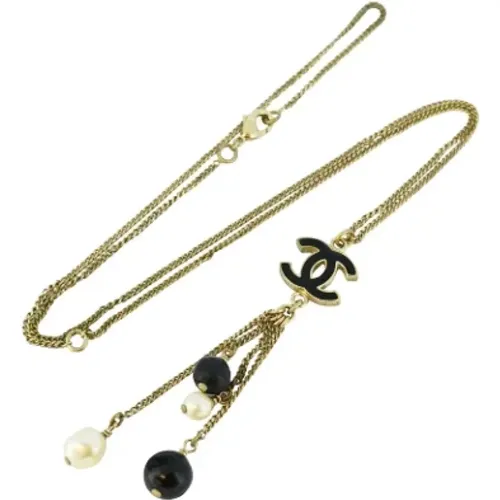 Pre-owned Jewellery, female, , Size: ONE SIZE Pre-owned Gold chanel-jewelry - Chanel Vintage - Modalova