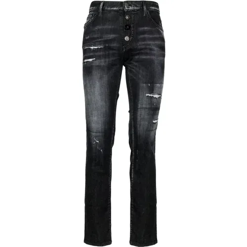 Denim Trousers , male, Sizes: XS - Dsquared2 - Modalova