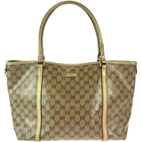 Pre-owned Tote Bags, female, , Size: ONE SIZE Pre-owned Canvas totes - Gucci Vintage - Modalova