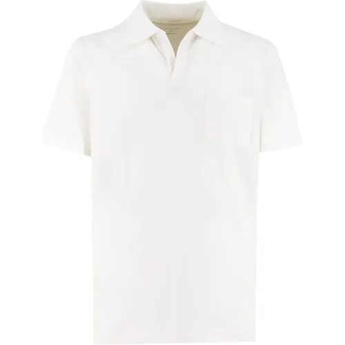 Polo Shirt with Chest Pocket , male, Sizes: XL, L, M - Sease - Modalova