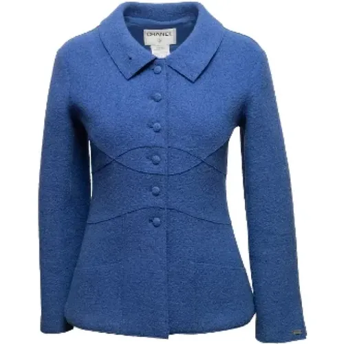 Pre-owned Wool outerwear , female, Sizes: S - Chanel Vintage - Modalova