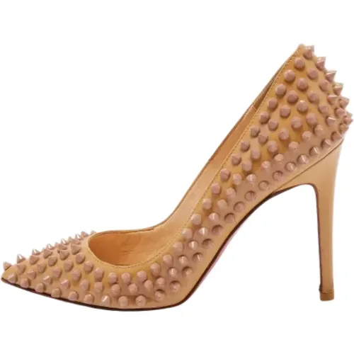 Pre-owned Pumps, female, , Size: 7 US Pre-owned Leather heels - Christian Louboutin Pre-owned - Modalova