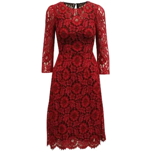 Pre-owned Fabric dresses , female, Sizes: S - Dolce & Gabbana Pre-owned - Modalova