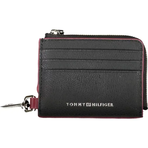 Wallets & Cardholders, male, , Size: ONE SIZE Men's Wallet Portacard Zip Closure - Tommy Hilfiger - Modalova