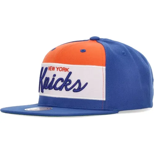 Caps, male, , Size: ONE SIZE NBA Retro Snapback Cap New York Knicks - Mitchell & Ness - Modalova