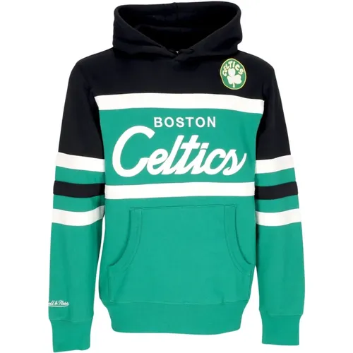 Hoodies, male, , Size: S Boston Celtics NBA Hoodie - Mitchell & Ness - Modalova