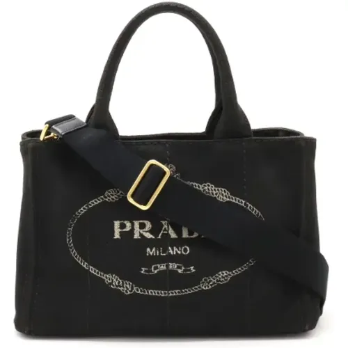 Pre-owned Canvas totes , female, Sizes: ONE SIZE - Prada Vintage - Modalova