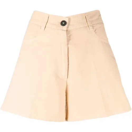 Goldene Baumwoll-Casual-Shorts, Baumwoll-Casual-Shorts - Forte Forte - Modalova