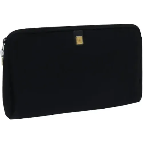 Pre-owned Canvas clutches , female, Sizes: ONE SIZE - Dior Vintage - Modalova