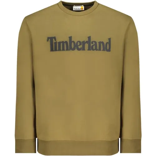 Sweatshirts, male, , Size: 2XL Cotton Pullover - Timberland - Modalova