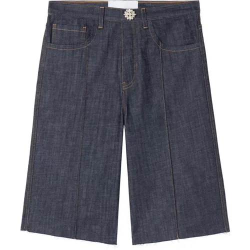 Lutz Huelle Oversized Denim Jeans , Damen, Größe: 3XS - AZ Factory - Modalova