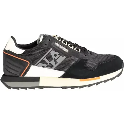 Sports Sneakers with Contrasting Details , male, Sizes: 9 UK, 8 UK, 7 UK, 6 UK, 10 UK, 11 UK - Napapijri - Modalova