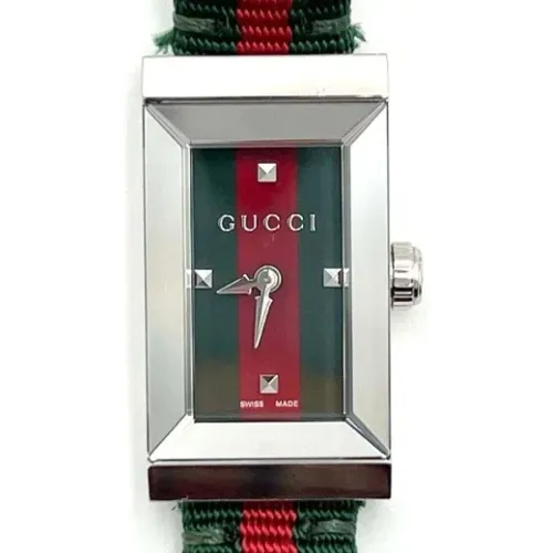 Pre-owned Watches, female, , Size: ONE SIZE Pre-owned Stainless Steel watches - Gucci Vintage - Modalova