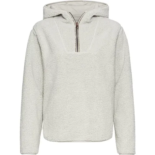 Hooded Teddy Sweatshirt , male, Sizes: M - camel active - Modalova