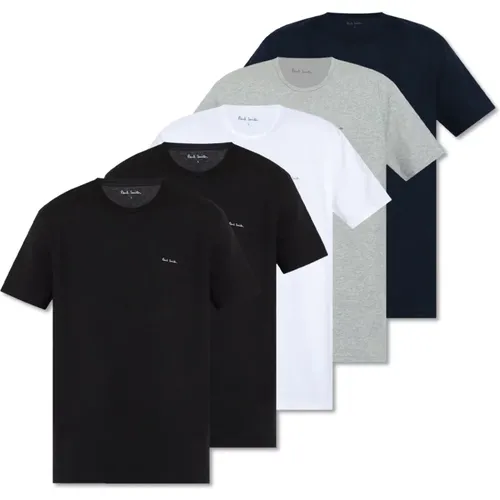 Marken-T-Shirt Fünferpack , Herren, Größe: S - Paul Smith - Modalova