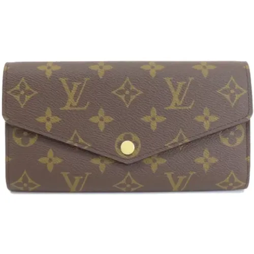 Pre-owned Canvas wallets , female, Sizes: ONE SIZE - Louis Vuitton Vintage - Modalova