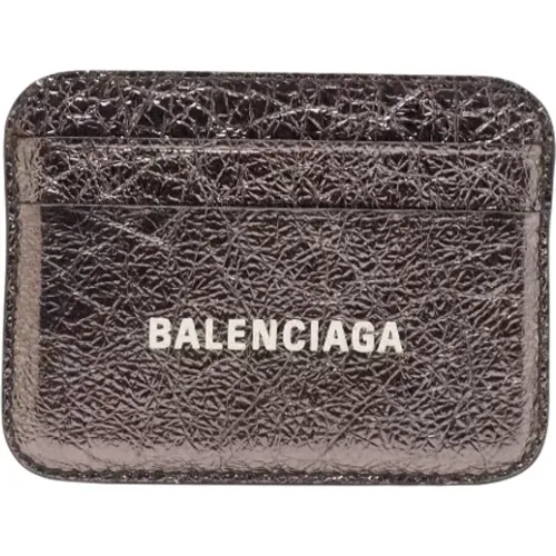 Pre-owned Wallets, female, , Size: ONE SIZE Pre-owned Leather wallets - Balenciaga Vintage - Modalova