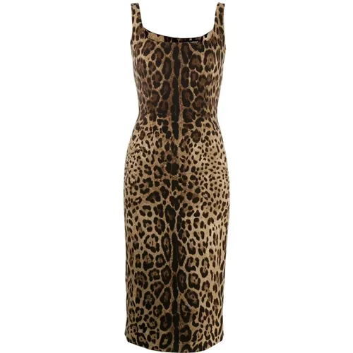 Chic Dresses and Jumpsuits Collection , female, Sizes: XS, S, XL - Dolce & Gabbana - Modalova