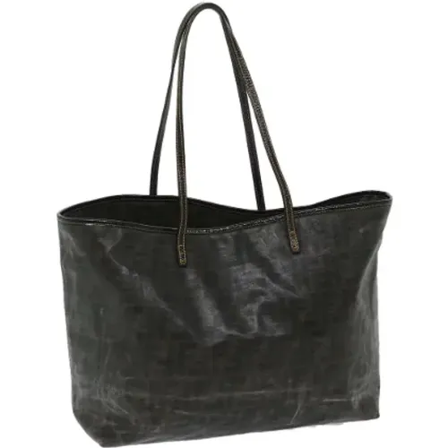 Pre-owned Tote Bags, female, , Size: ONE SIZE Pre-owned Canvas totes - Fendi Vintage - Modalova