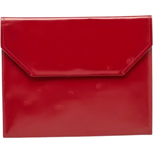 Pre-owned Clutches, female, , Size: ONE SIZE Pre-owned Leather clutches - Bally Pre-owned - Modalova