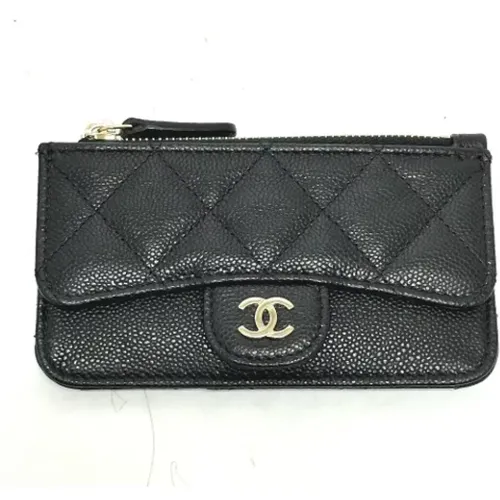 Pre-owned Leather wallets , female, Sizes: ONE SIZE - Chanel Vintage - Modalova