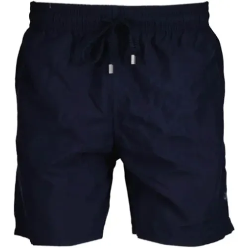 Stylish Dark Swim Trunks , male, Sizes: M, 2XL - Vilebrequin - Modalova