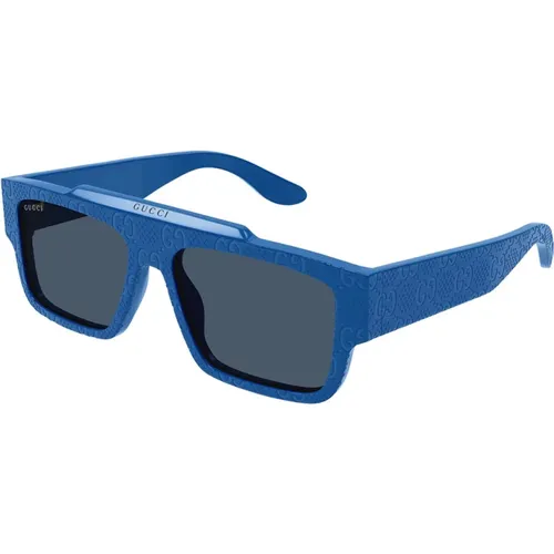 Square Sunglasses Gg1460S 008 , male, Sizes: 56 MM - Gucci - Modalova