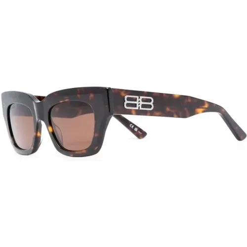 Bb0234S 002 Sunglasses , female, Sizes: 51 MM - Balenciaga - Modalova