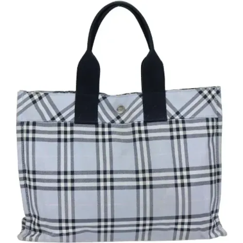 Pre-owned Tote Bags, female, , Size: ONE SIZE Pre-owned Nylon handbags - Burberry Vintage - Modalova