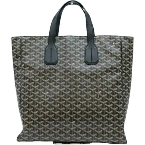 Pre-owned Tote Bags, female, , Size: ONE SIZE Pre-owned Canvas handbags - Goyard Vintage - Modalova