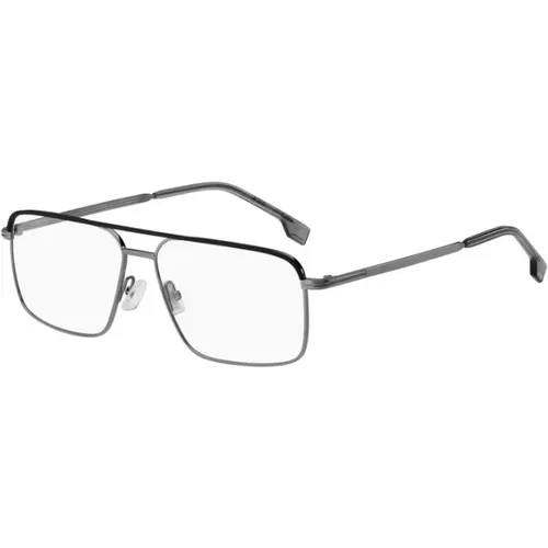 Dark Ruthenium Glasses , unisex, Sizes: 58 MM - Hugo Boss - Modalova