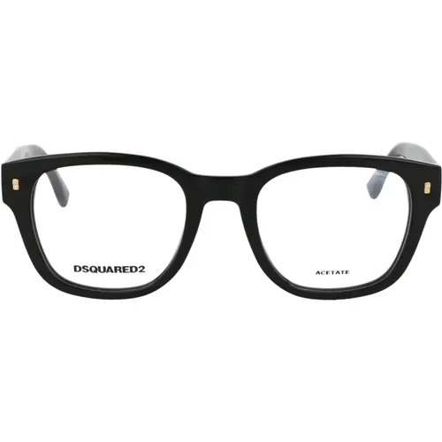 Stylish Optical Glasses D2 0065 , male, Sizes: 51 MM - Dsquared2 - Modalova