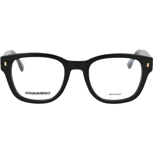 Glasses, male, , Size: 51 MM Stylish Optical Glasses D2 0065 - Dsquared2 - Modalova