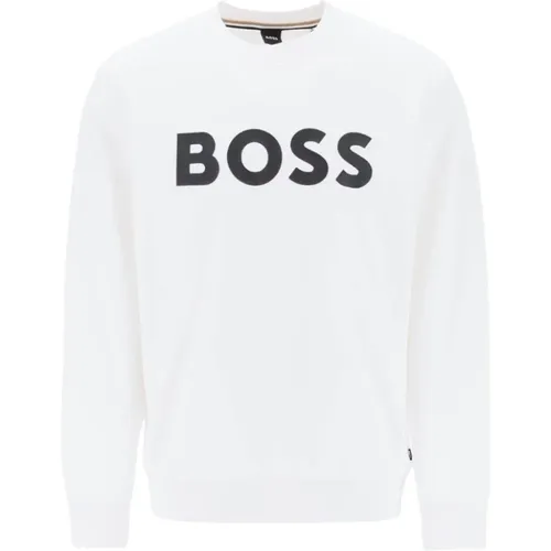 Crewneck Sweatshirt , male, Sizes: XL, S, M - Hugo Boss - Modalova