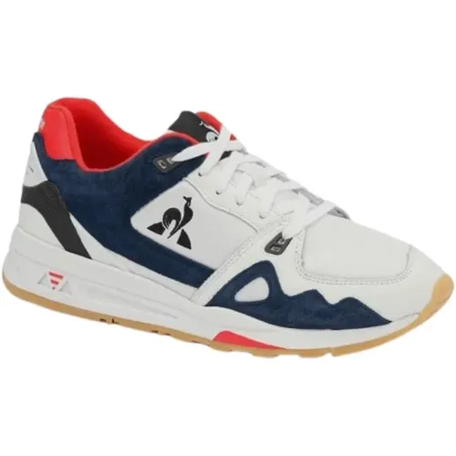 Sneakers, male, , Size: 7 US LCS R1000 Tricolor Sneakers - Le Coq Sportif - Modalova