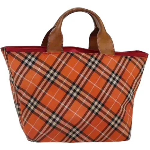 Pre-owned Tote Bags, female, , Size: ONE SIZE Pre-owned Fabric totes - Burberry Vintage - Modalova