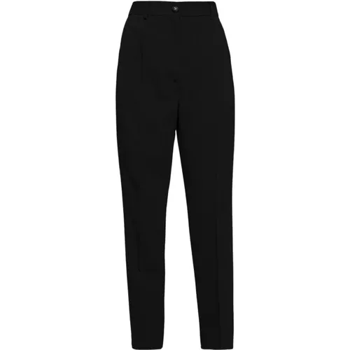 Pleat-front trousers , female, Sizes: M, XS - Dolce & Gabbana - Modalova