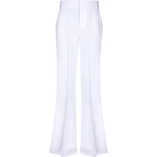 Elegante Weiße Hose , Damen, Größe: M - alice + olivia - Modalova