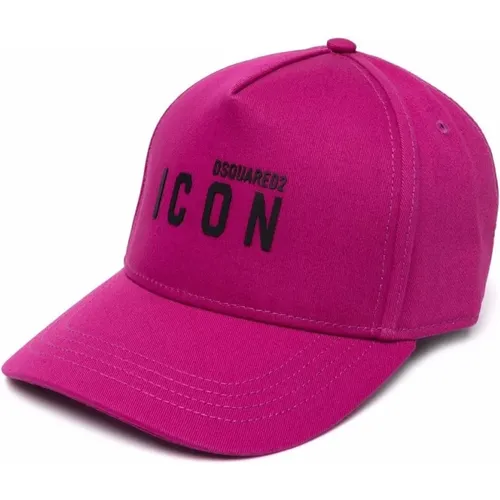 Logo Baseball Cap, Fashion-forward Style , female, Sizes: ONE SIZE - Dsquared2 - Modalova