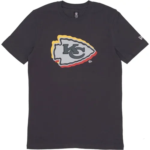 T-Shirts, male, , Size: XL NFL Draft 24 Tee Kanchi Graphite - new era - Modalova