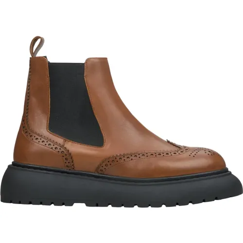 Women`s Leather Chelsea Boots for Winter Er00114689 , female, Sizes: 6 UK, 4 UK, 7 UK - Estro - Modalova