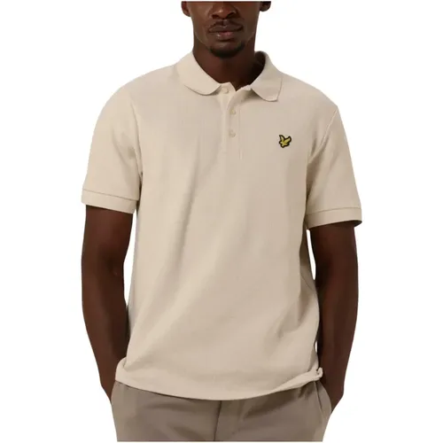 Herren Polo & T-Shirts Cuffed Polo , Herren, Größe: S - Lyle & Scott - Modalova