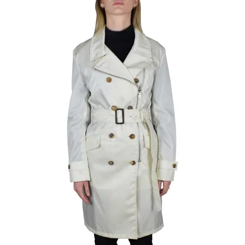Off-Whiteylon Trench Coat , Damen, Größe: S - Prada - Modalova
