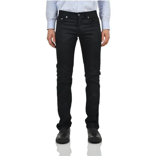 Slim-fit Cotton Jeans with Button Closure and Five Pockets , male, Sizes: W31 - Dondup - Modalova