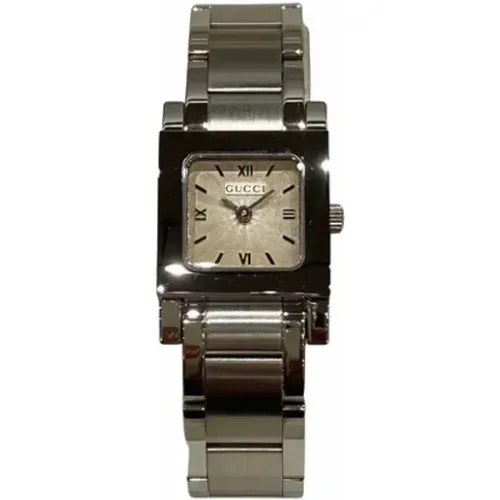 Pre-owned Watches, female, , Size: ONE SIZE Pre-owned Stainless Steel watches - Gucci Vintage - Modalova