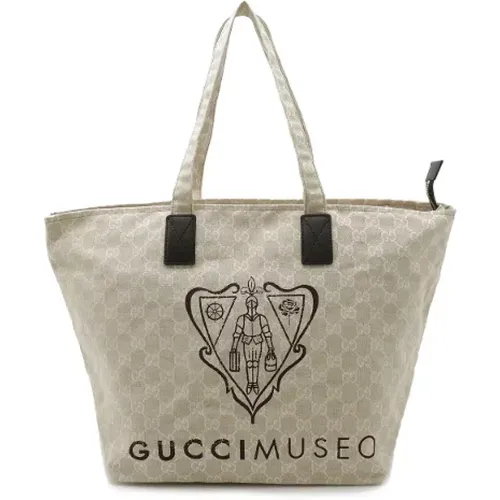 Pre-owned Canvas totes , female, Sizes: ONE SIZE - Gucci Vintage - Modalova