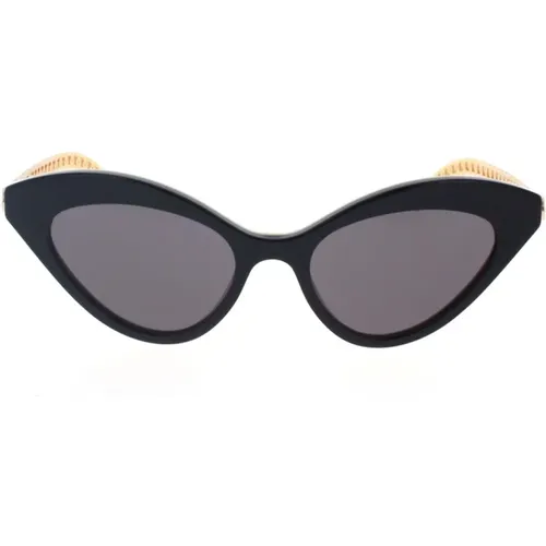 Chain Cat-Eye Sunglasses with Interchangeable Chains , female, Sizes: 52 MM - Gucci - Modalova