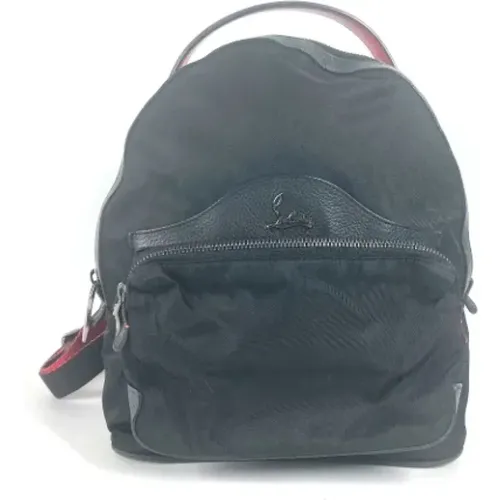 Pre-owned Backpacks, female, , Size: ONE SIZE Pre-owned Nylon shoulder-bags - Christian Louboutin Pre-owned - Modalova