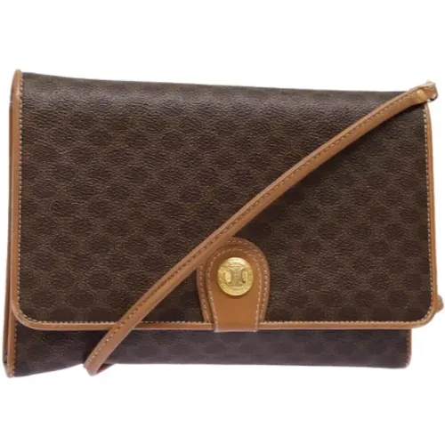 Pre-owned Cross Body Bags, female, , Size: ONE SIZE Pre-owned Leather celine-bags - Celine Vintage - Modalova